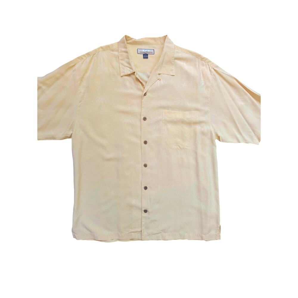 Vintage Tommy Bahama 100% Silk Camp Shirt, Size L